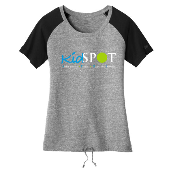 KidSPOT - Ladies Tri Blend Performance Cinch Tee Thumbnail