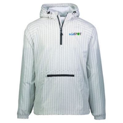 Range Hooded Packable Quarter-Zip Jacket - White Thumbnail